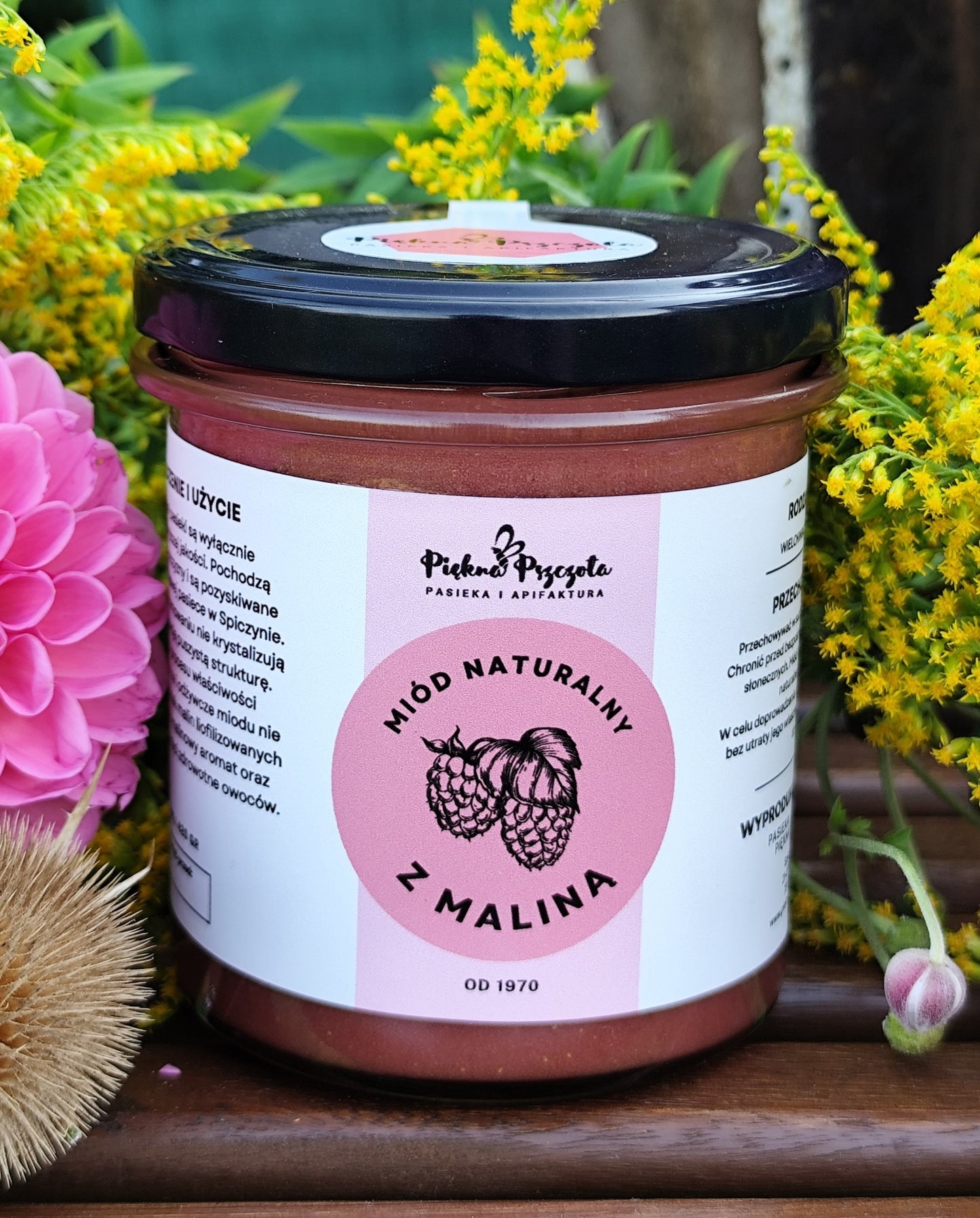 Miód z maliną